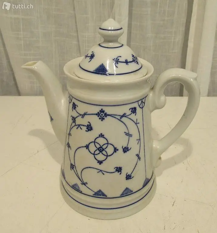  Kaffeekanne Winterling Zwiebelmuster gebraucht