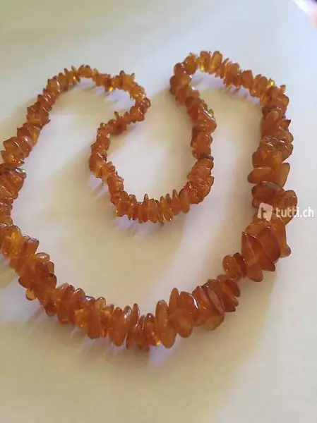 Bernstein Kette Vintage