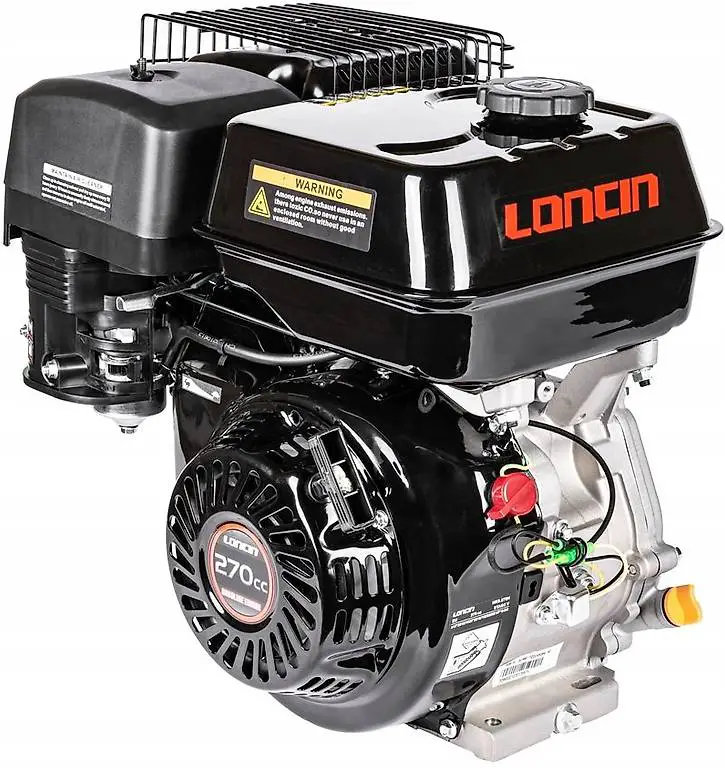 loncin g270f-a benzinmotor 270cc benzinmotor 25 mm motor