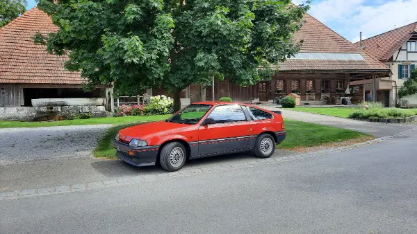 Honda CRX der 1ten Serie mit Oldtimerstatus