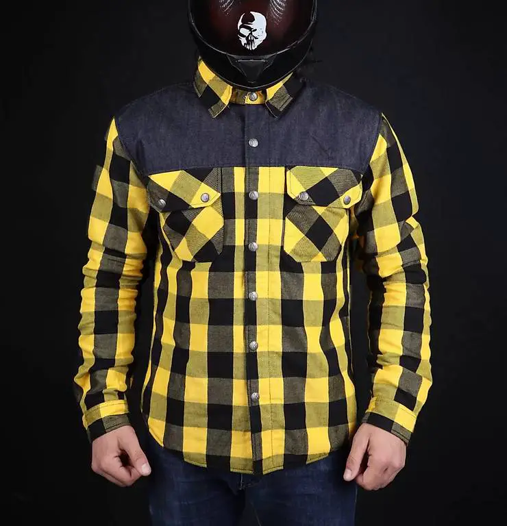 VIKKING Kevlar-Motorradjacke mit Protektoren Grösse M