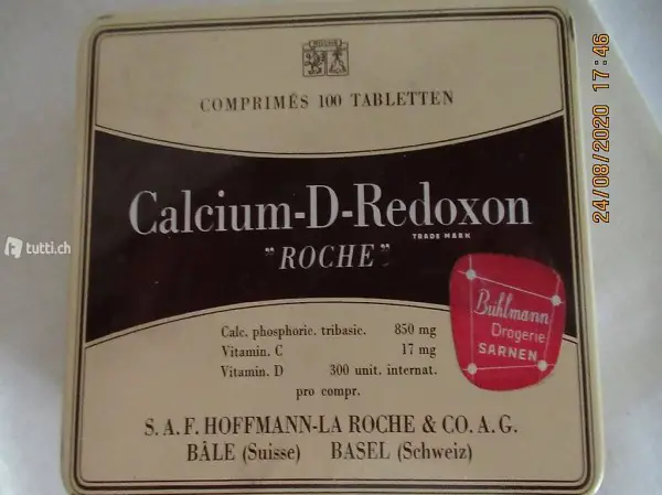  Sammelbüchse, Sammeldose, Blechbüchse vom letzten