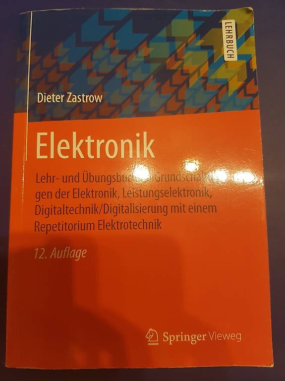 Elektronik 12. Auflage - Dieter Zastrow