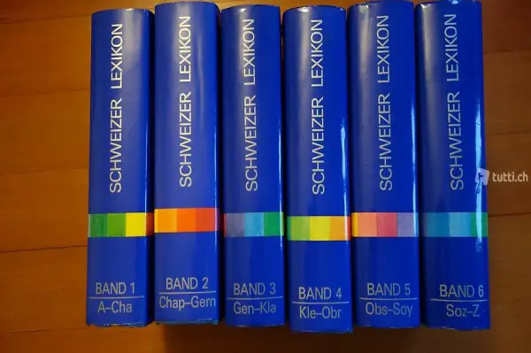 Schweizer Lexikon (91) in 6 Bänden (Mengis + Ziehr)