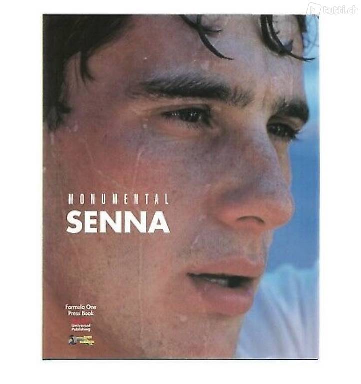 Ayrton Senna Monumental Book Livre