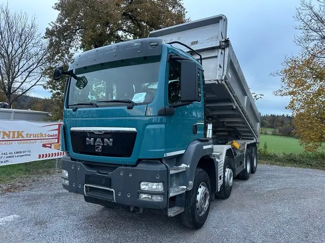 MAN, 35.480 8x4 Moser, 2-Seitenkipper