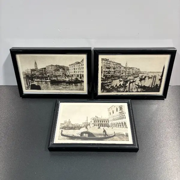 rarität: set bild ansichtskarte postkarte venedig venezia