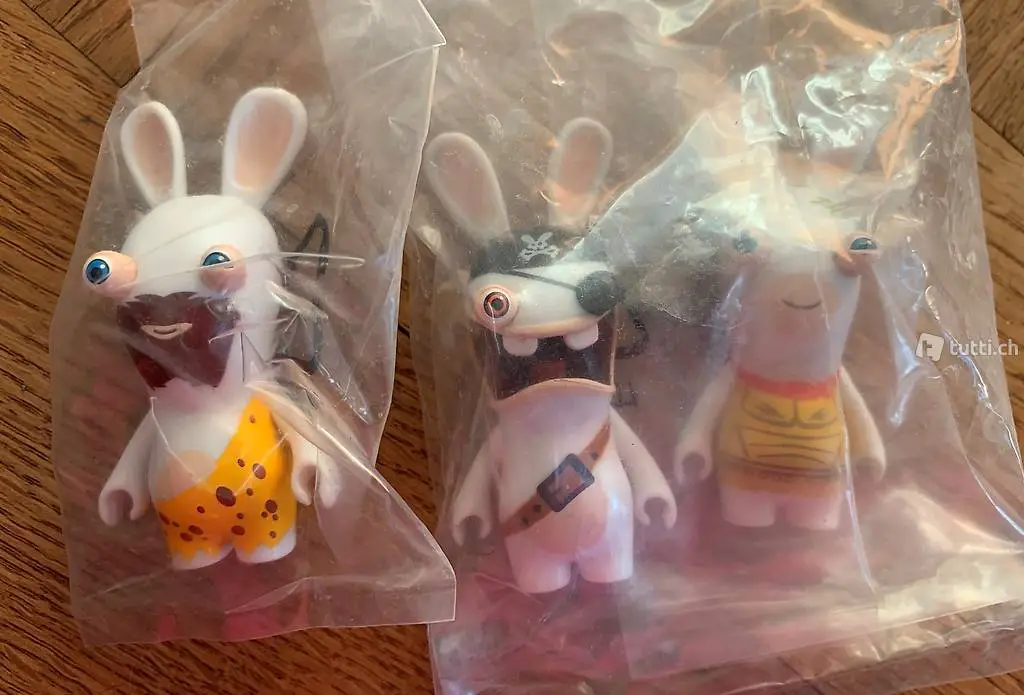 NEUungeöffnet Figuren les lapins crétins Pirat Cromagnon
