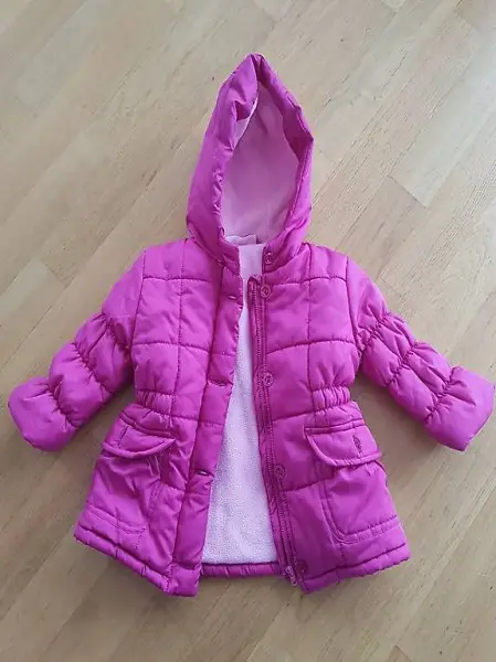 Winterjacke für Mädchen Gr 86