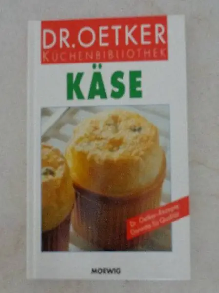Dr. Oetker Küchenbibliothek - Käse