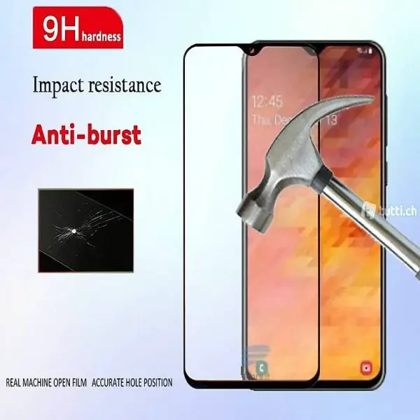  SAMSUNG A20e Verre Trempé Blindé Panzerglas Schutz 9D
