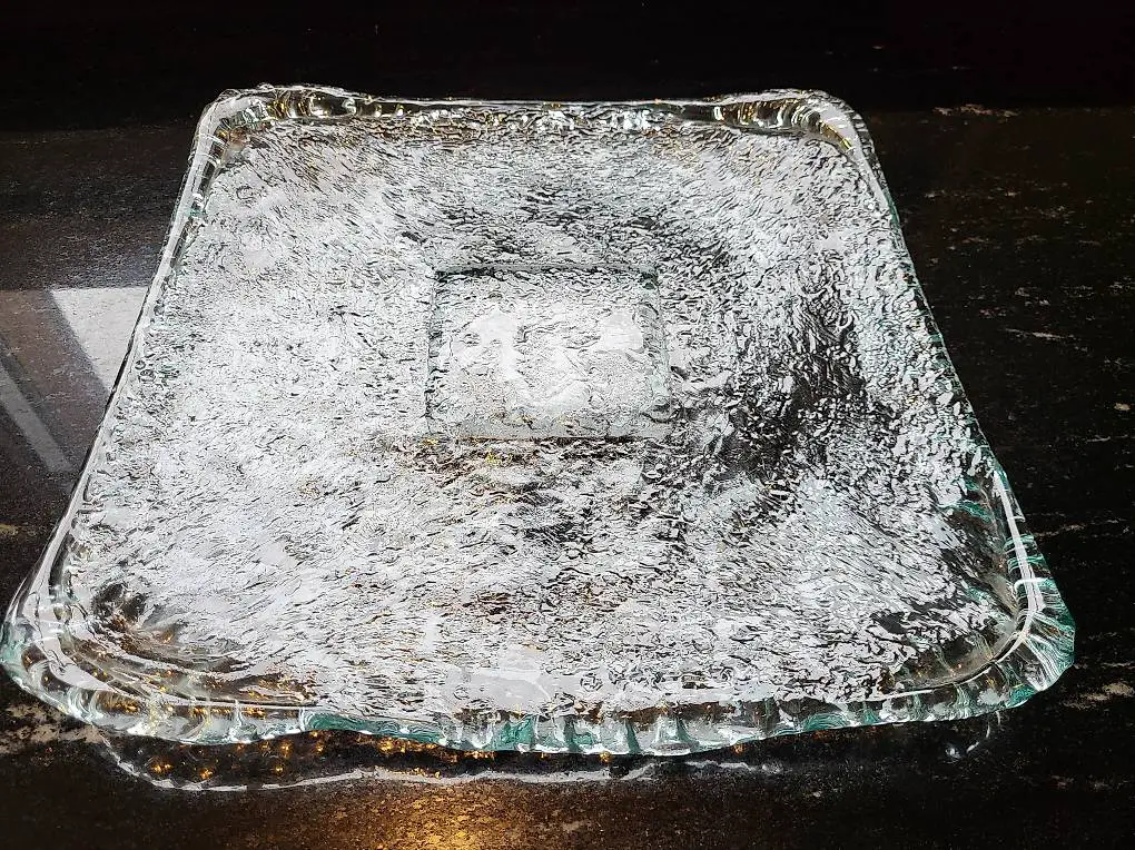 Glasplatte für Apéro