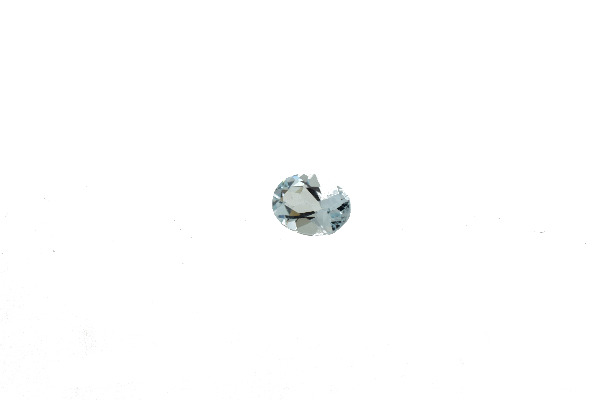 Aquamarin Natur-0.725ct-Oval Schliff-Idar Oberstein