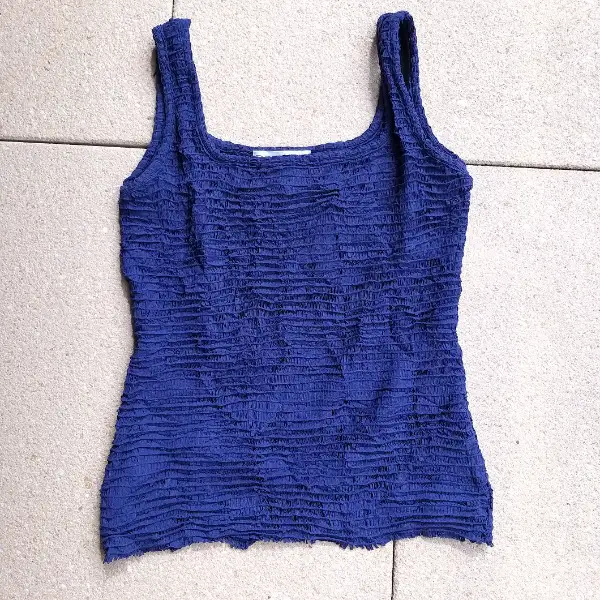 Débardeur bleu royal, taille S