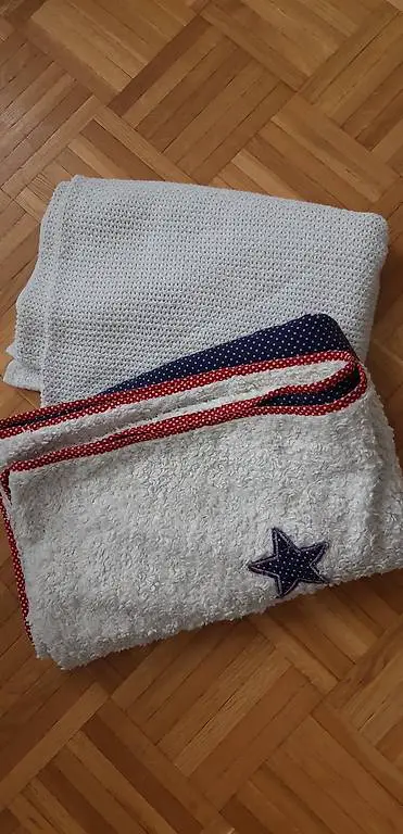 Babydecken Baumwolle und Wolle