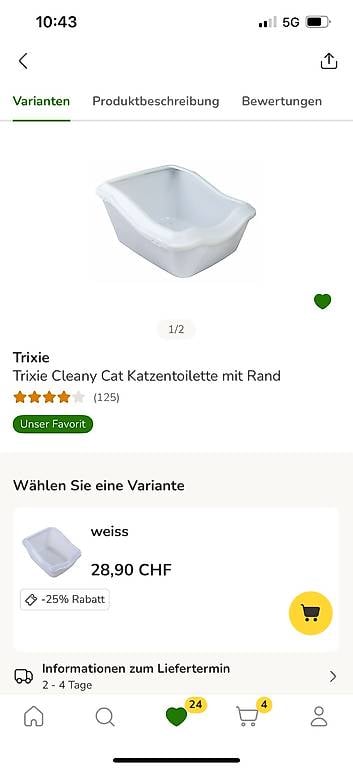 Katzenklo Katzentoilette