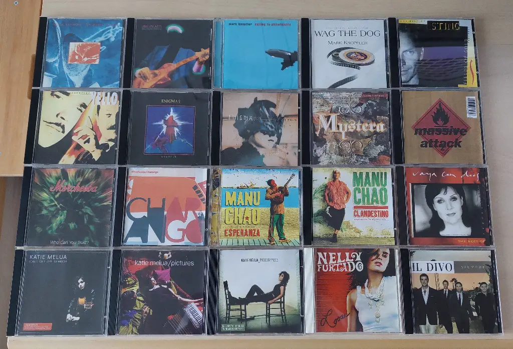 Set 16) Samml. mit 18 CD"s "Pop + Div."- Musik Top-Zustand