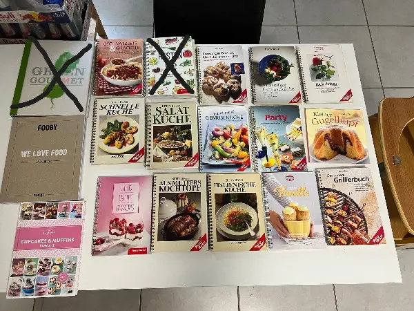 Koch- und Backbücher