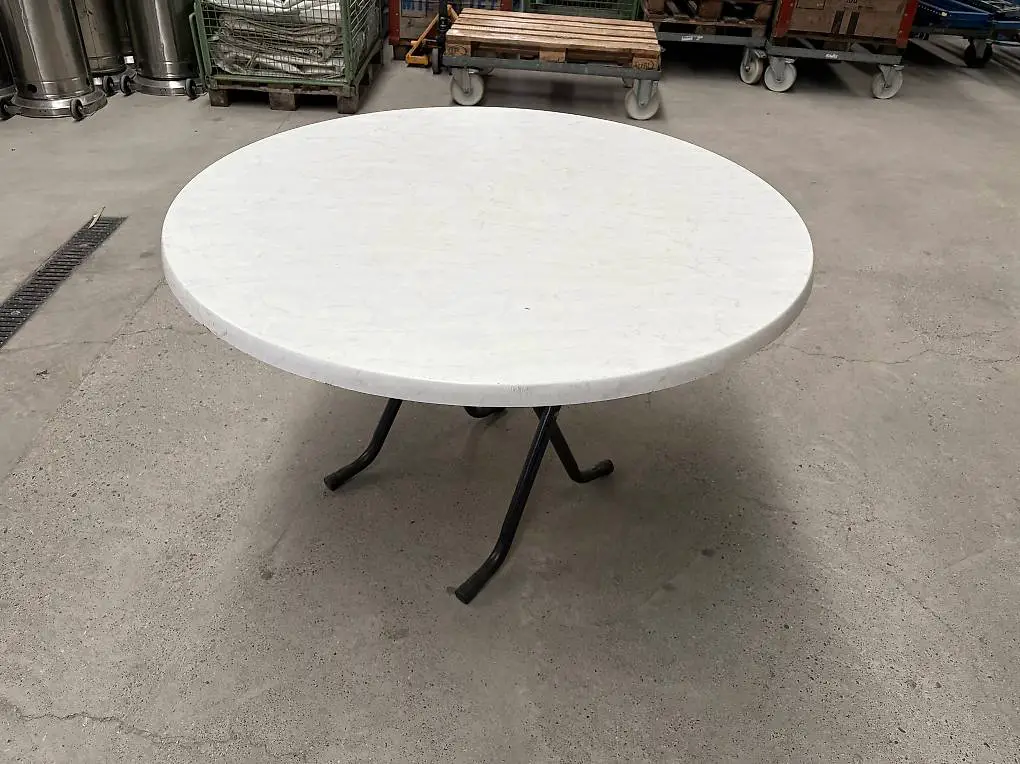 Tisch rund 120cm occasion Esstisch rund runder Gartentisch