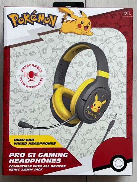 Pokemon Gaming Headset OTL PK0862 OVP