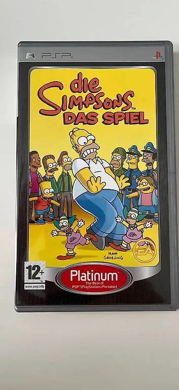 PSP Spiel Die Simpsons das Spiel