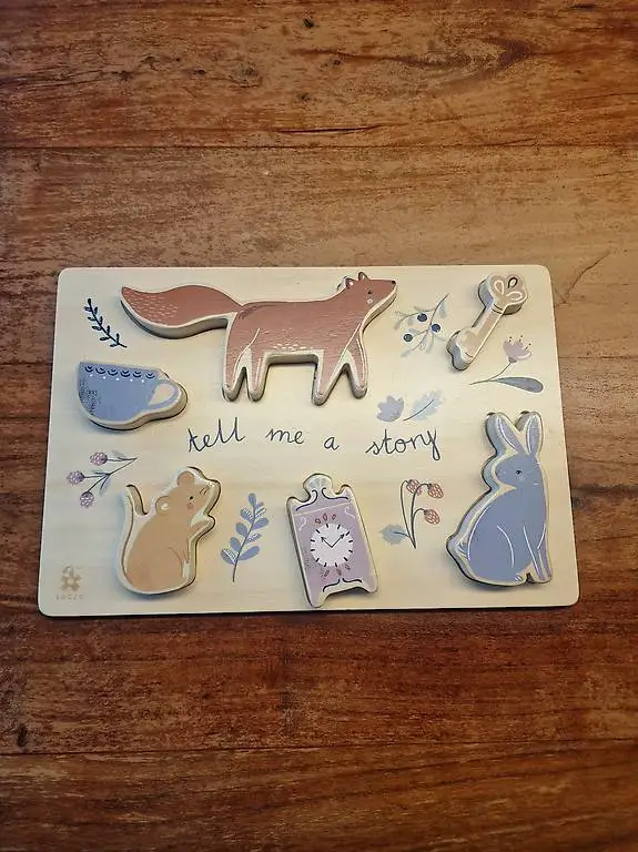 Holzpuzzle "tell me a story"