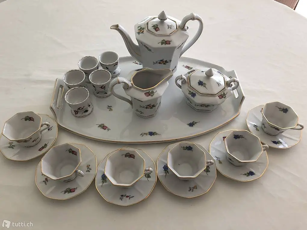  Tirschenreuth Porzellan Kaffee Service