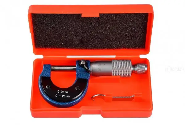  Mechanischer Aussenmikrometerbereich 0 bis 1 "Genauigkeit 0,0