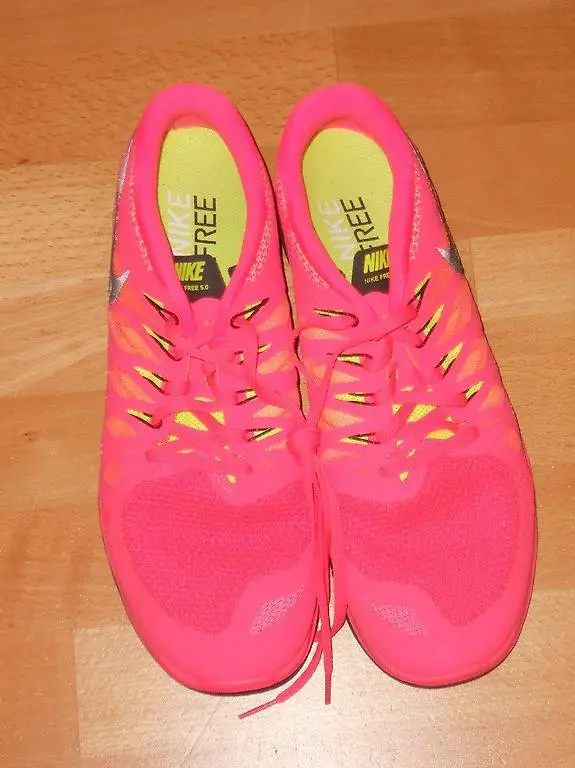 Neuw. Nike free 5.0 - pink/neongelb - Gr.45