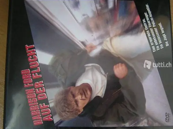DVD Auf der Flucht mit Harrison Ford (ab 16 Jahre)