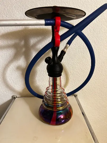 Amy Deluxe Shisha mit Glasbowl & Schlauch