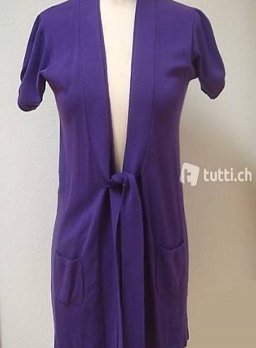 Gr. 38: Neue Strickjacke von Comma - violett