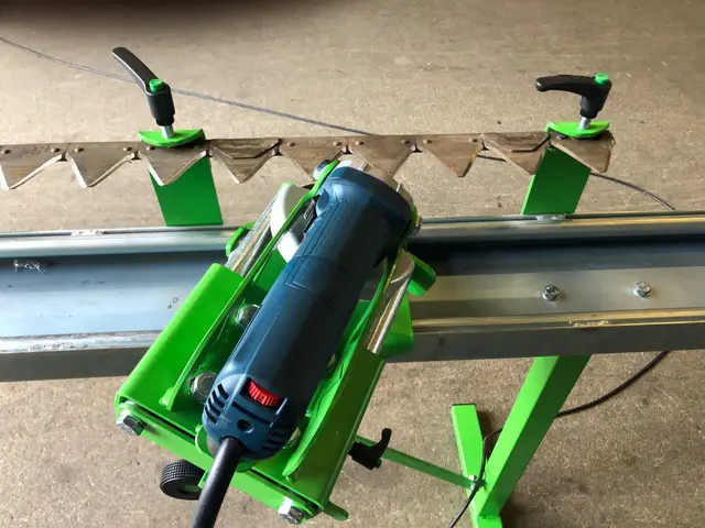 Messer Schleifapparat Mähmesser, Landmaschinen