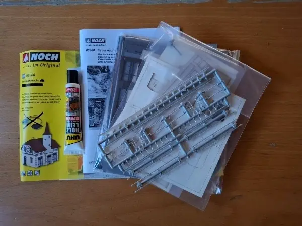 Noch Feuerwehrwache H0