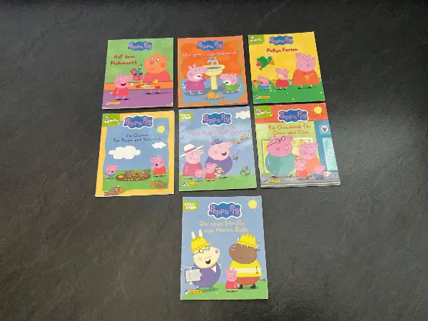 7 kleine Büechli „ Peppa Pig „ Wir gehen zum Zahnarzt