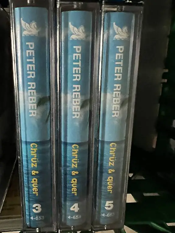 3 neue Peter Räber Kassetten