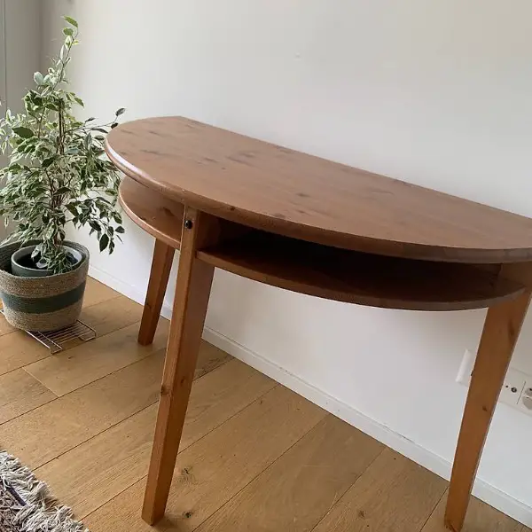 tavolo semicircolare