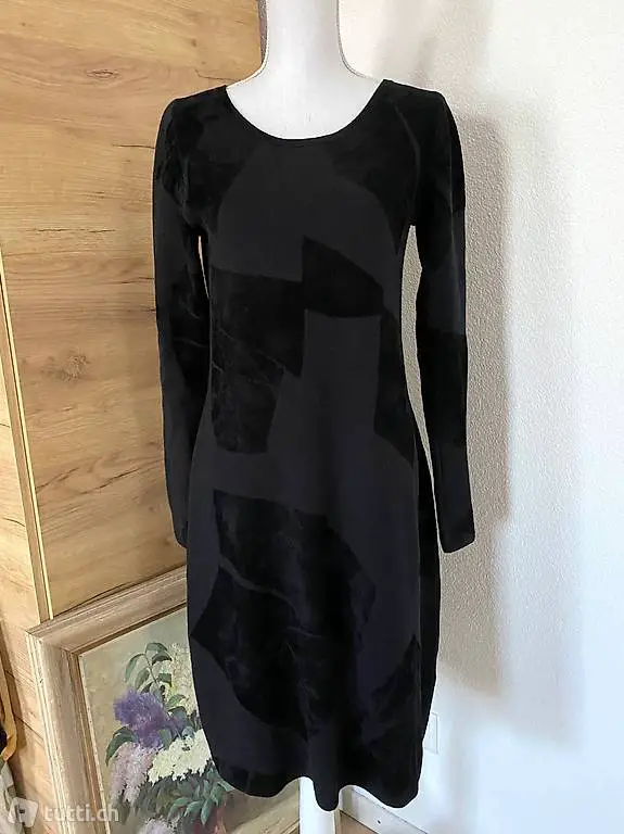 NILE: Warnes Jersey Kleid, Gr. S. Neu. Wolle+Baumwolle.