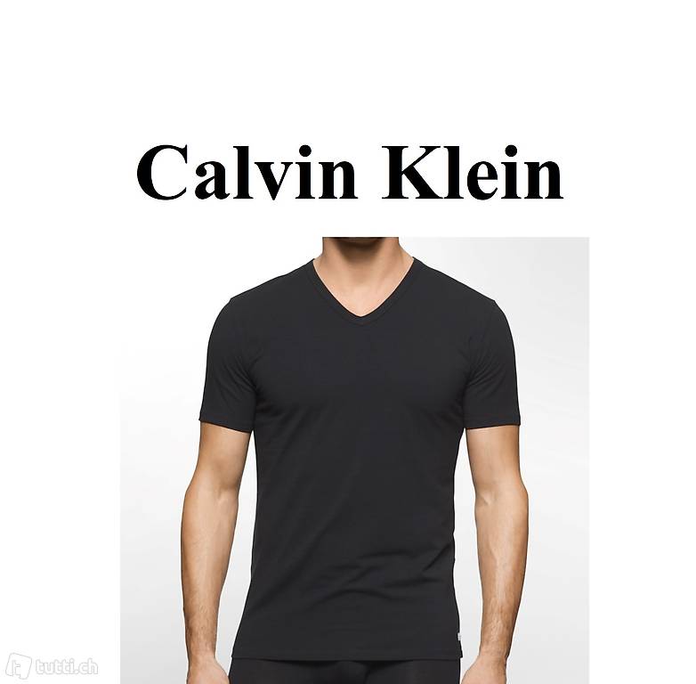 NEU Calvin Klein Original T-Shirt Baumwolle Sportshirt Top