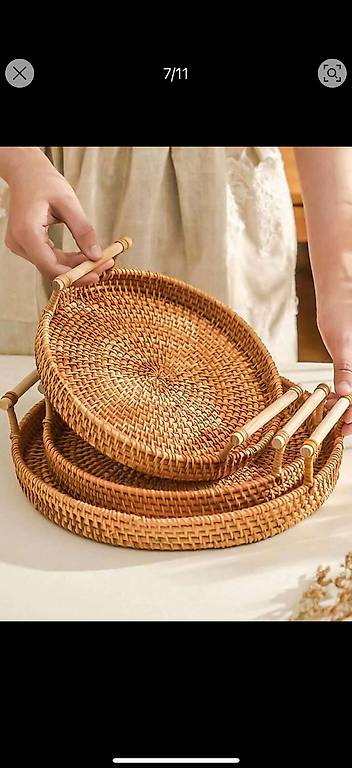 Serviertabletten Set 3 Stück Neue