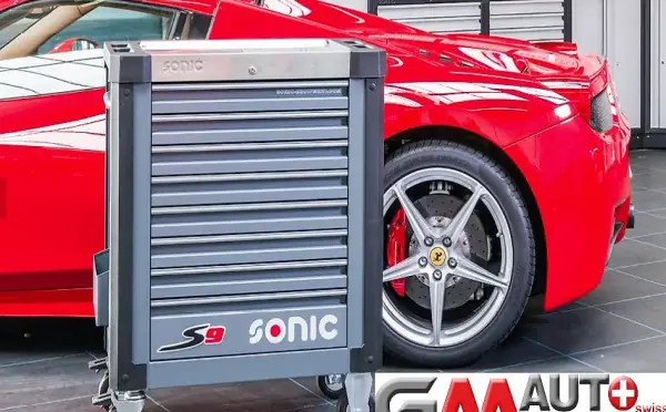  DER NAGELNEUE SONIC S9 IST EIN MARKANTER WERKSTATTWAGEN leer