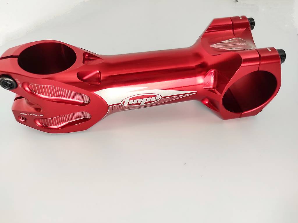 HOPE Vorbau 110mm 10" OS red - Stem Mountainbike XC AM