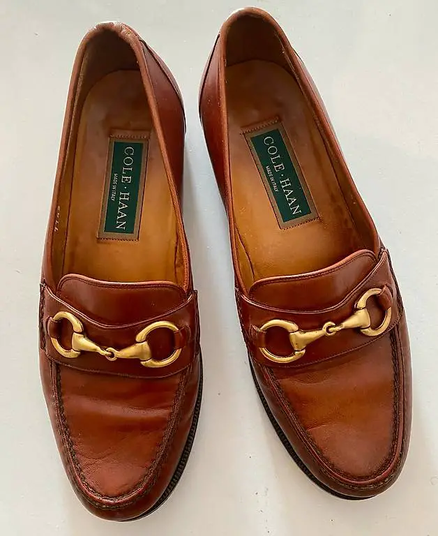 lederschuhe von cole haan grösse 8m zu verkaufen