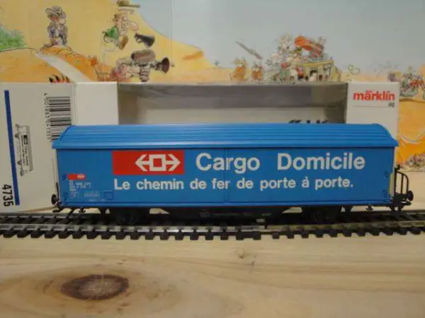 Märklin wagon CFF Hbis cargo domicile