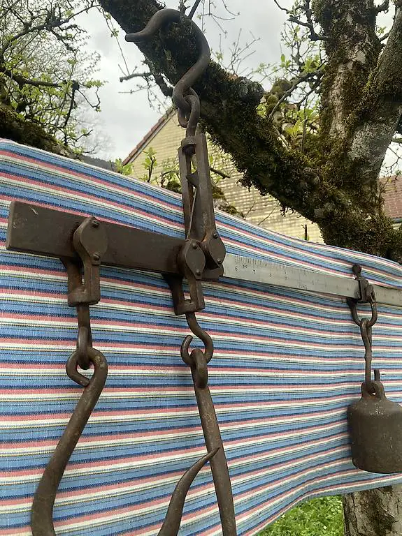 Waage Sackwaage antik