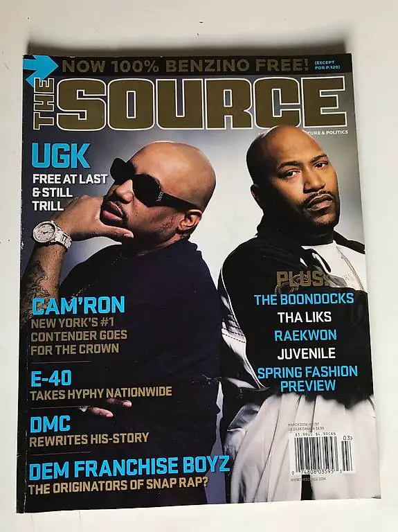 The source hip hop Magazin ugk Ausgabe
