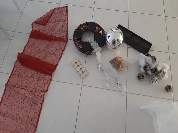 K..148) Grosses Weihnachts Deko Set