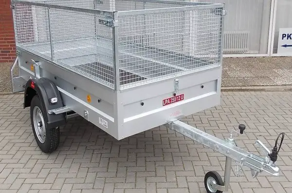  Pongratz LPA 250/12 U Laubgitter Sachenanhänger Tieflader