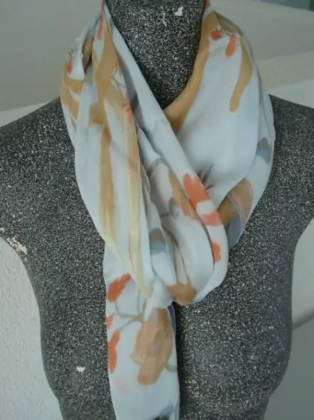 Schönes Seiden-Foulard, Schal Schloss Versaille - Paris