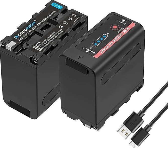 Zuverlässiger Ersatzakku für Sony-Kameras 8700mAh